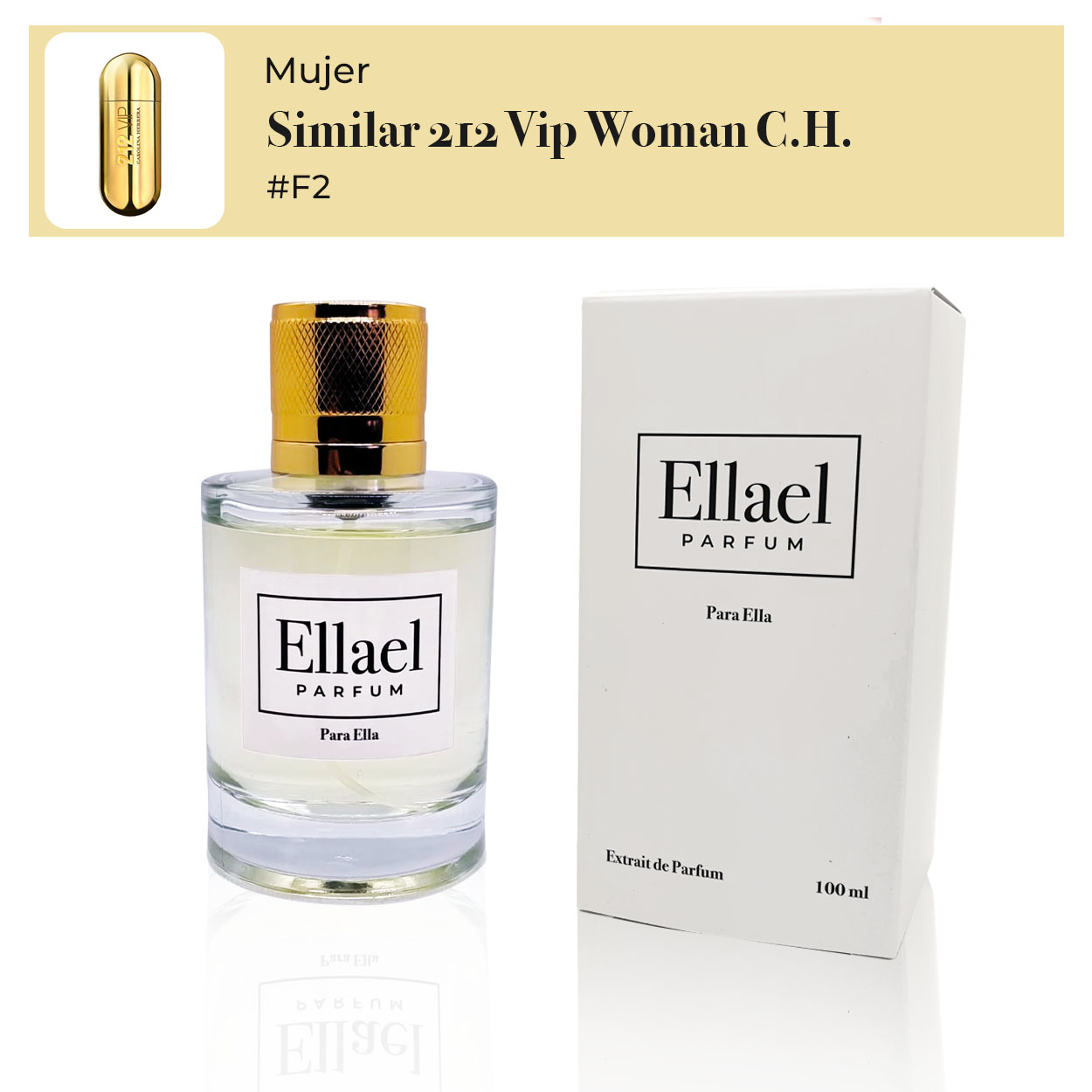 Inspirado en 212 Vip Woman  F#2