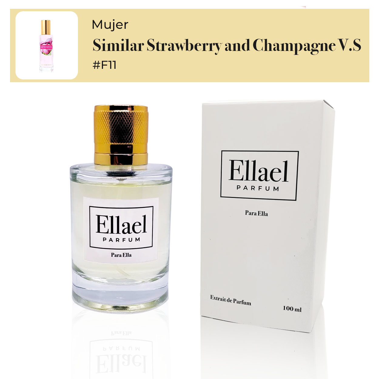 Inspirado en Strawberry and Champagne V.S F#11