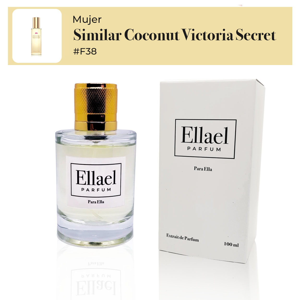 Inspirado en Coconut Victoria Secret F#38