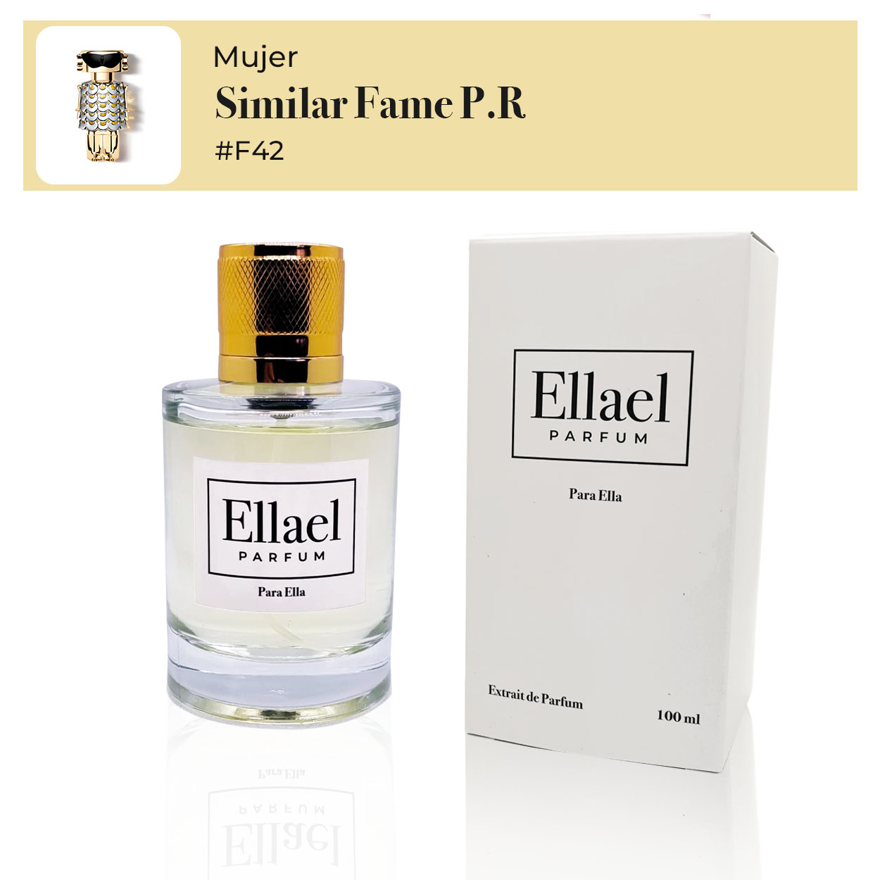 Inspirado en Fame P.R F#42 - 100 ML